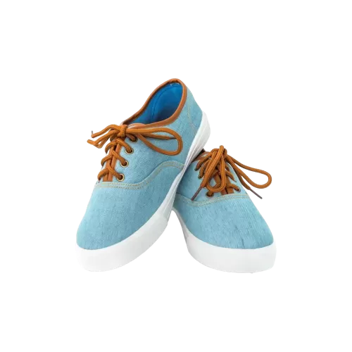 Denim canvas sneakers