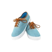 Denim canvas sneakers