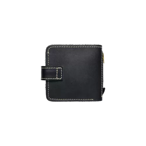 Portfel skórzany czarny