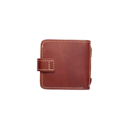Portfel skórzany brązowy