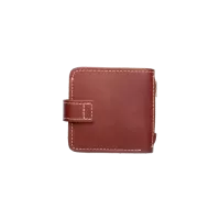 Portfel skórzany brązowy