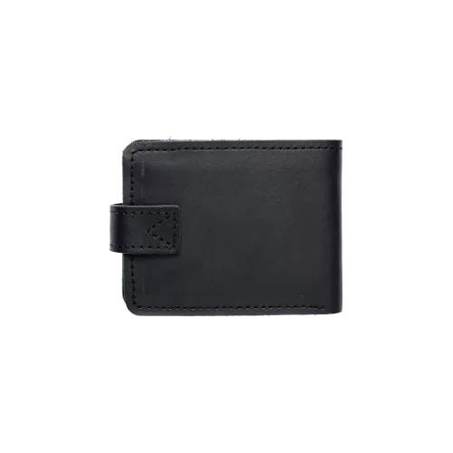 Portfel skórzany czarny