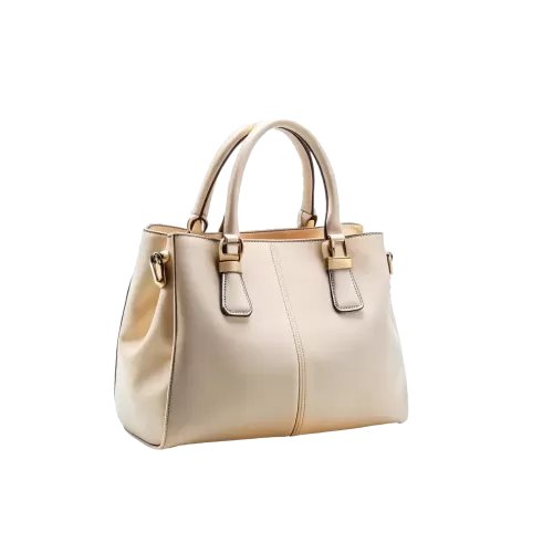 Elegancka torebka damska w odcieniu złocistego piasku