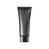 Czarna tubka męskiego żelu do twarzy