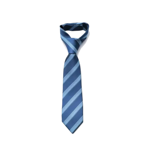 Blue Stripes - Klasyczny męski krawat