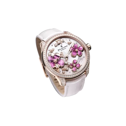 Floral Elegance - Luksusowy damski zegarek